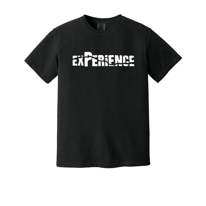 Black Split Logo Tee